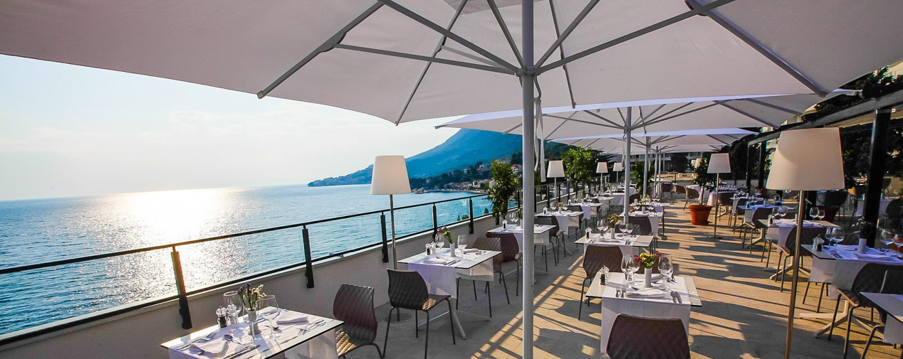 Restaurant Couples Sensimar Adriatic Beach Zivogosce [Dalmatia S