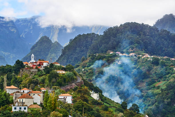 Rural de San Roque near Santana on Madeira in November