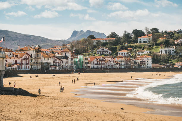 Saint Jean de Luz beach, Basque Country, France